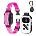 thumbnail image 1 of PetJoy Shock Collar for Large Dogs, Bark Collar with Remote, Bark and Training Collar 2 in 1, Auto Bark Collar - Shock, Vibration, Beep and Auto Mode (Level 1-5), Remote Range 2800 Ft,Pink, 1 of 8
