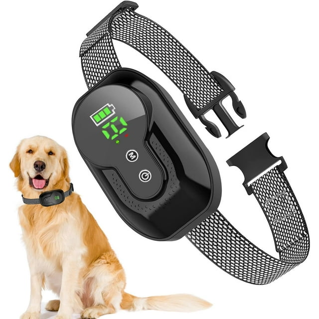 Dog Bark Control Collar, Barking Dog Training Collar, Stop Barking