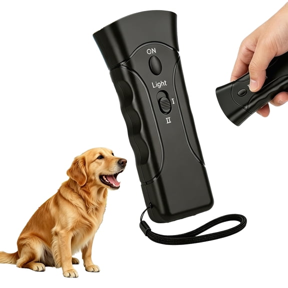 Dog Bark Deterrent Device, Ultrasonic Dog Bark Deterrent & Behavior Corrector - Stop Barking, Jumping, Aggression Without Yelling -Just Point & Press