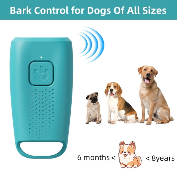 Dog Bark Deterrent Devices, Anti Barking Device for Dogs Barking Silencer Dog Whistle Up to 16ft Stops Bad Behavior Dog Training