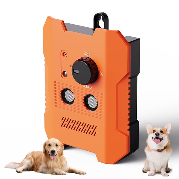 Dog Bark Deterrent Devices, Ultrasonic Anti Barking Device for Dogs, 3 Training Modes Automatic Standby, 200 Feet Bark Guard for Outdoor, Suitable for Dogs of All Breeds and Sizes