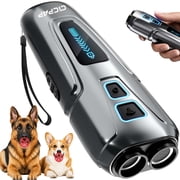 Dog Barking Control Devices Dual Sensor Anti Barking Device with Training/Deterrent Modes Dog Whistle to Stop Barking Ultrasonic Dog Barking Deterrent with LED Flashlight 35 ft Range, Rechargeable