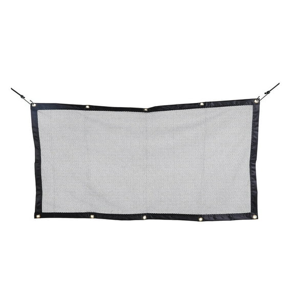 Universal Dog Car Barrier Mesh Net for SUV Backseat Pet Fence Divider Separator Pole Accessories for