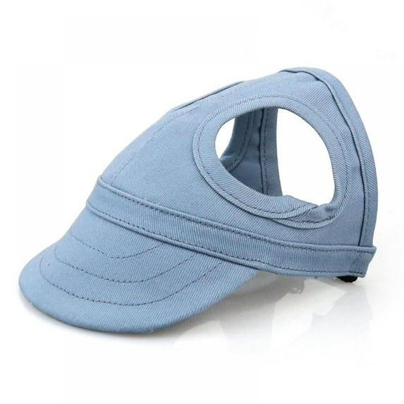 Dog Baseball Cap, Adjustable Dog Outdoor Sport Sun Protection Baseball Hat Pet Cap Sunbonnet with Ear Holes for Puppy Small Dogs