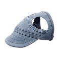 thumbnail image 1 of Dog Baseball Cap, Dog Sun Hat,Breathable Lightweight Design, Secure Adjustable Chin, Quick-Dry Fabric Reinforced Brim Small Medium Large Dogs Dark Blue, 1 of 6