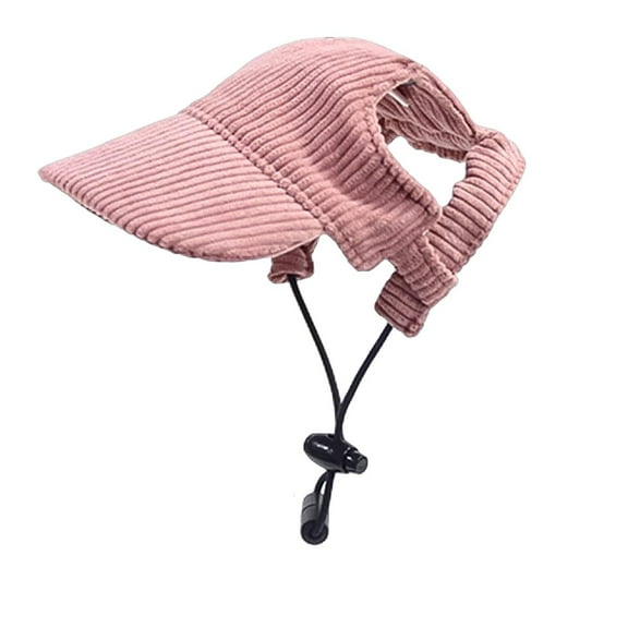 Dog Baseball Cap Summer Beach Visor Hat Adjustable Puppy Sunbonnet Headdress for Outdoor Travel Hiking Sporting Pet Accessories