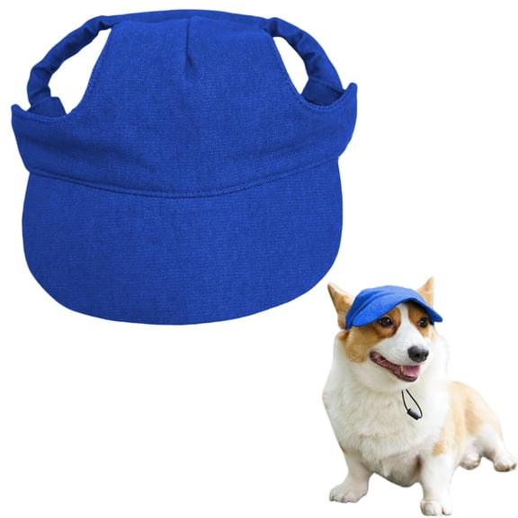 Dog Baseball Cap Summer Sun Hat With Ear Holes, Adjustable Breathable Pet Hat For Small Medium Large Dogs, Outdoor Walks, Beach, Vacation, Travel, Sun Protection And Leisure Use