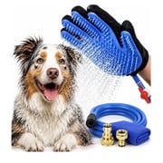 Paw Vibes Bathing Hose Glove for Dogs, Cats & Other Pets with Superior Quality Towel
