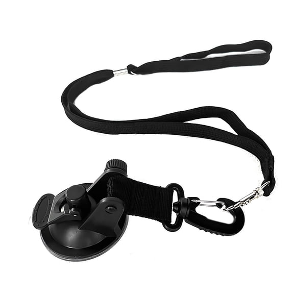 Dog Bathing Suction Cup Tether Pet Grooming Restraint Loop Shower Tie Down Leash (black )