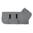 thumbnail image 1 of Dog Bathrobe For Dogs, Quick-Drying Highly Absorbent Fleece, Adjustable Machine Washable, Suitable For Post-Bath Warmth, Gray Xl, 1 of 7