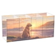 thumbnail image 1 of Dog Beach Sea Wave Sunlight Sky Pencil Pen Cosmetic Holder Cup Makeup Brush Holder Desk Accessories Holder Acrylic Organizer for Office School Home, 1 of 7