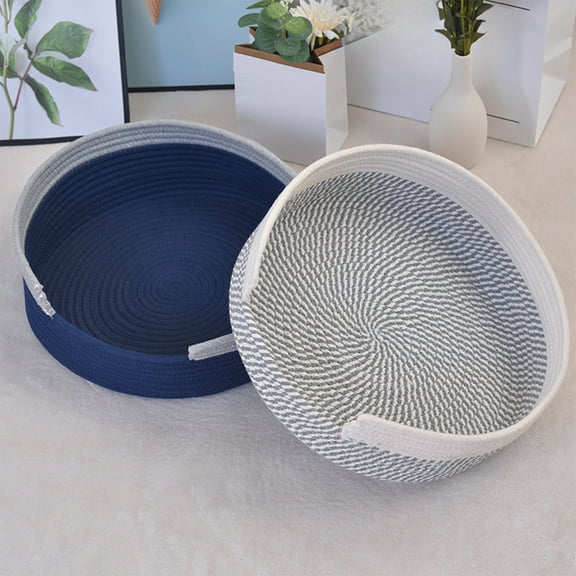 Dog Bed Cats And Dog Nests Small Pet Round Rope Nests Small House Easy To Clean Dog And Cats Nests In Summer Hand Woven