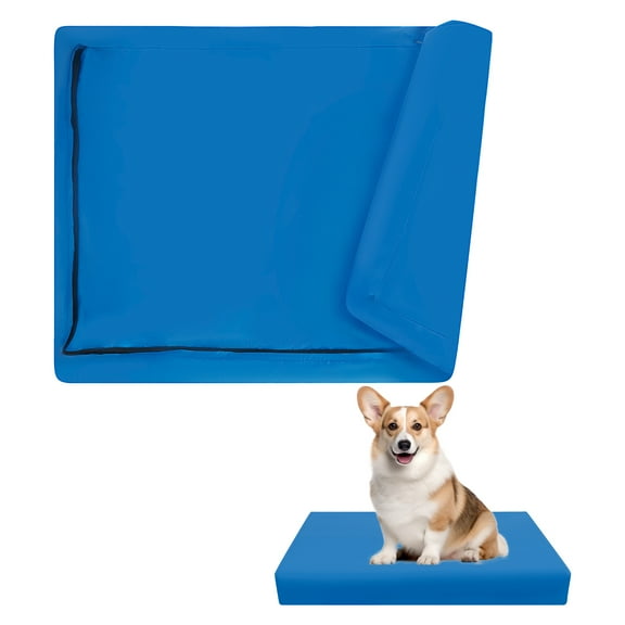 Dog Bed Cover Oxford Cloth Dog Bed Protector Cover Waterproof Dog Bed Protector Removable Dog Bed Replacement Cover with Zipper for Indoor Outdoor