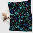 Dog Bed Cover and Pet Blanket Silhouettes Of Swimming Mermaids Sofa Pet