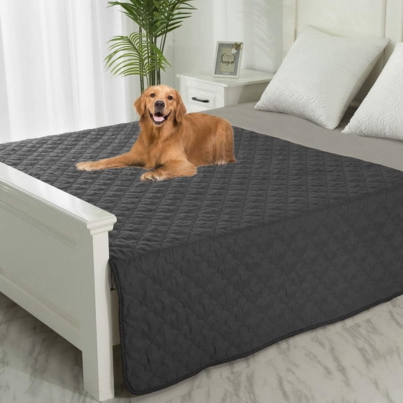 Dog Bed Cover Washable Pee Pads Dog Blankets for Puppy Large Dog Cat,Sofa Reversible Changing Pad Reusable 1 Piece