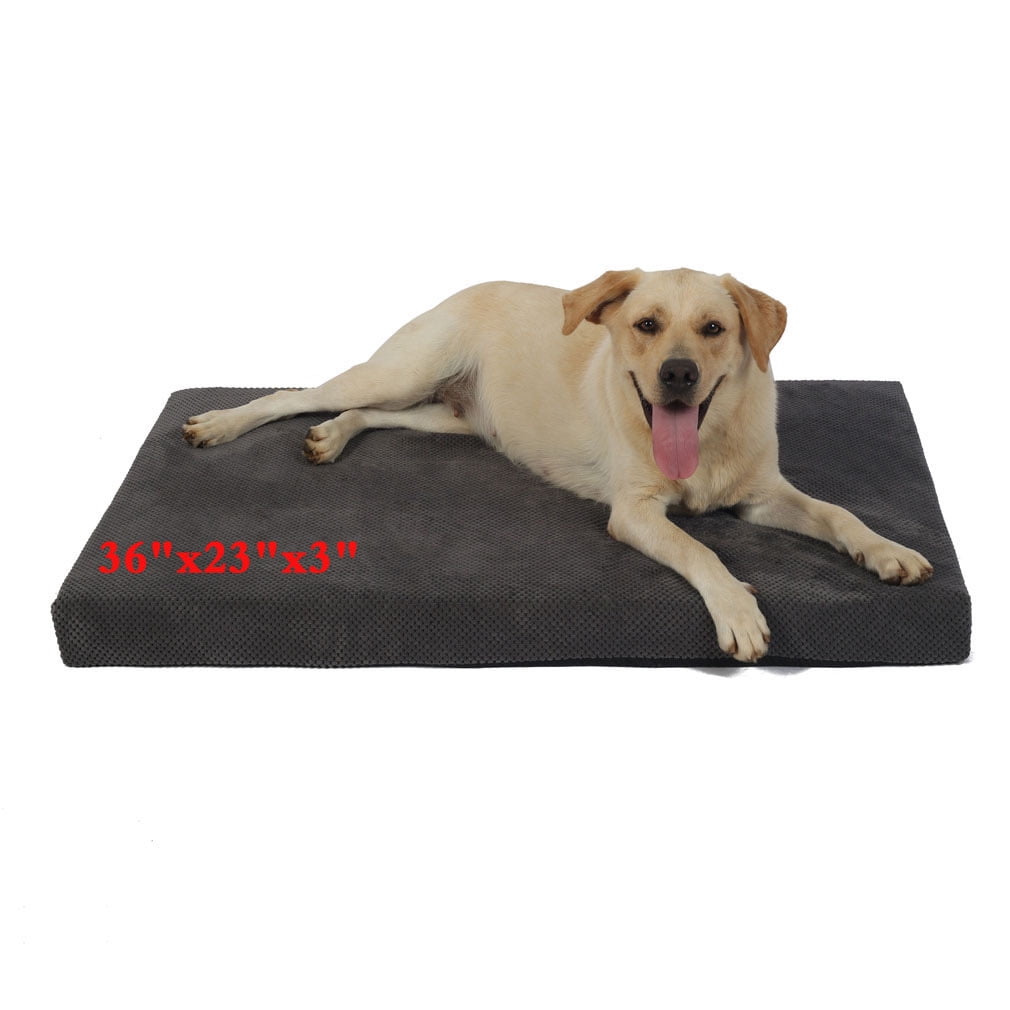 Dog Bed，Fit Beds for Large Medium Dogs ，Waterproof Orthopedic Dog Beds Removable Cleaning Indoor Pet Cot，Egg Foam Cotton