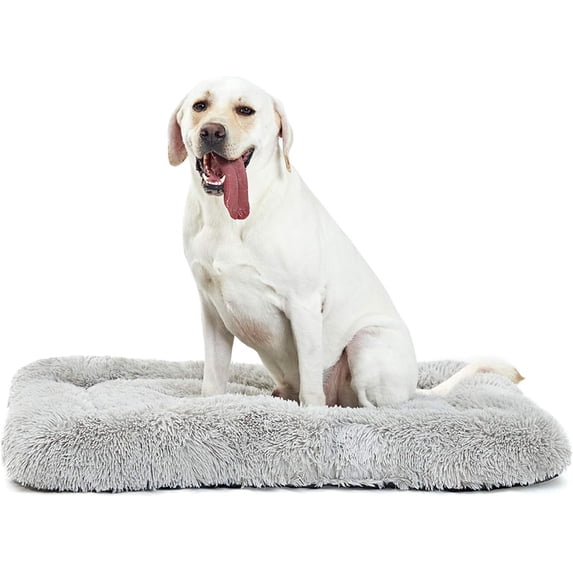 Image showcasing Dog Bed Large Size Dogs, Washable Dog Crate Bed Cushion, Dog Crate Pad ...