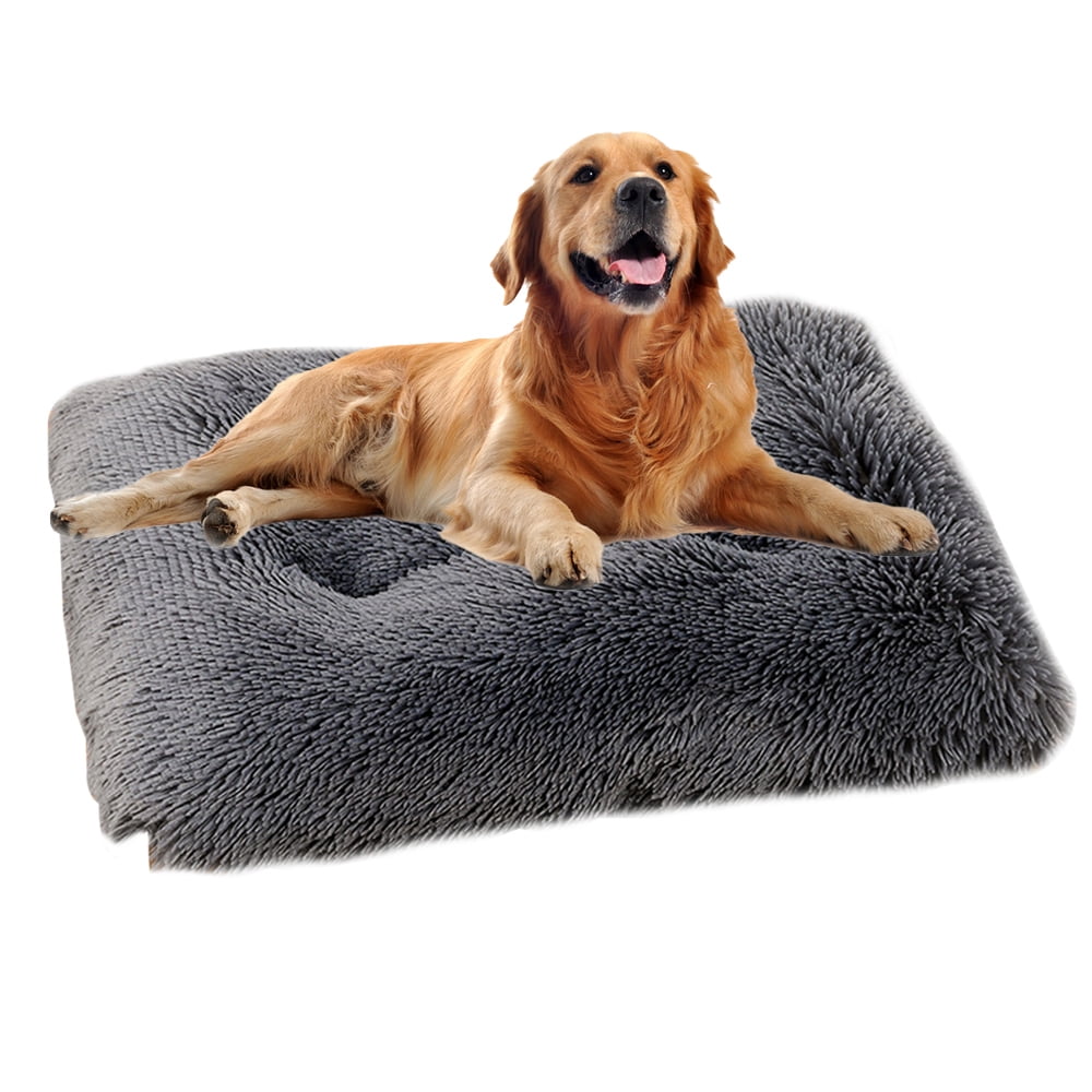 Dog Bed Mat, Pet Bed Pad Reversible, Machine Washable Crate Pad, Pet Sleeping Mat