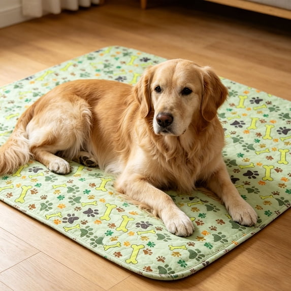 Dog Bed Mat, Washable Non-Slip Pet Crate Pad, Soft Cushion for Dogs & Cats