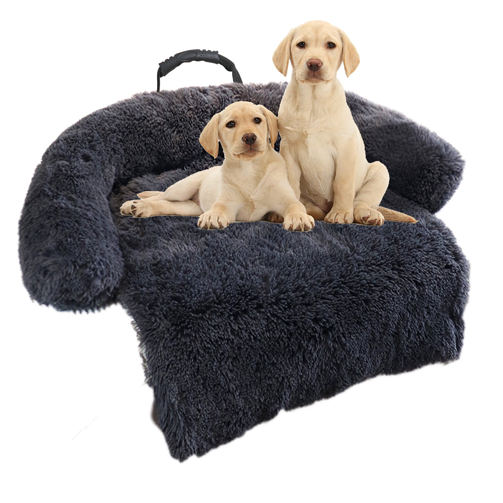 Dog Bed Mat for Furniture Protector with Removable Washable Cover，M（41x37x6")