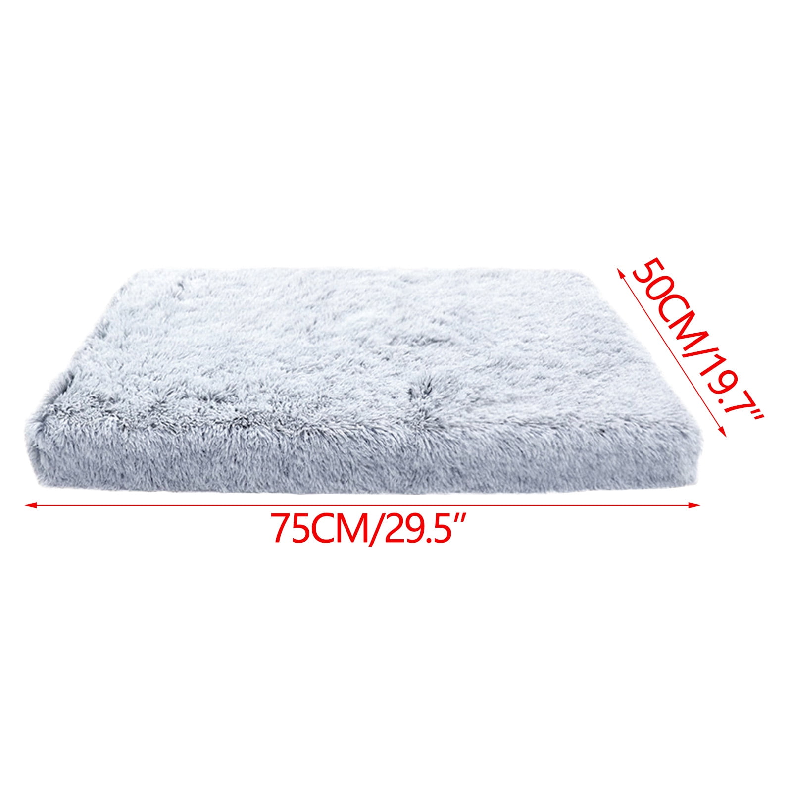Dog Bed Orthopedic Dog Bed Plush with Carton Foam Cotton Removable Cover Washable Non-slip Bottom Suitable for Large, Medium And Small Dogs and Cats