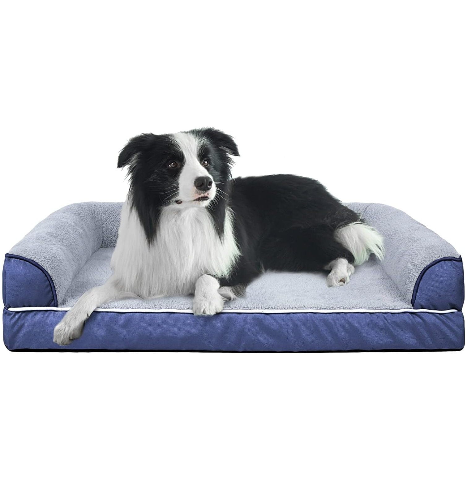 Dog Bed, Orthopedic Large Dog Beds, Bolster Dog Beds for Large Dog, Egg