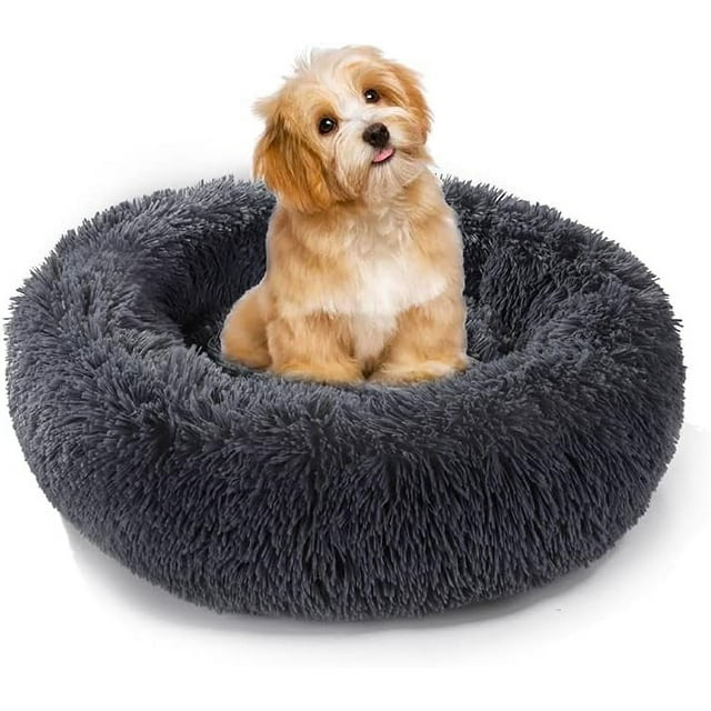 Dog Bed Removable And Washable Original Round Anxiety Orthopedic Donut