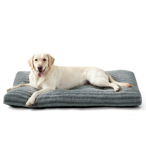 Dog Bed Washable, Pet Beds, Removable Washable Cover, Gray, 40inch