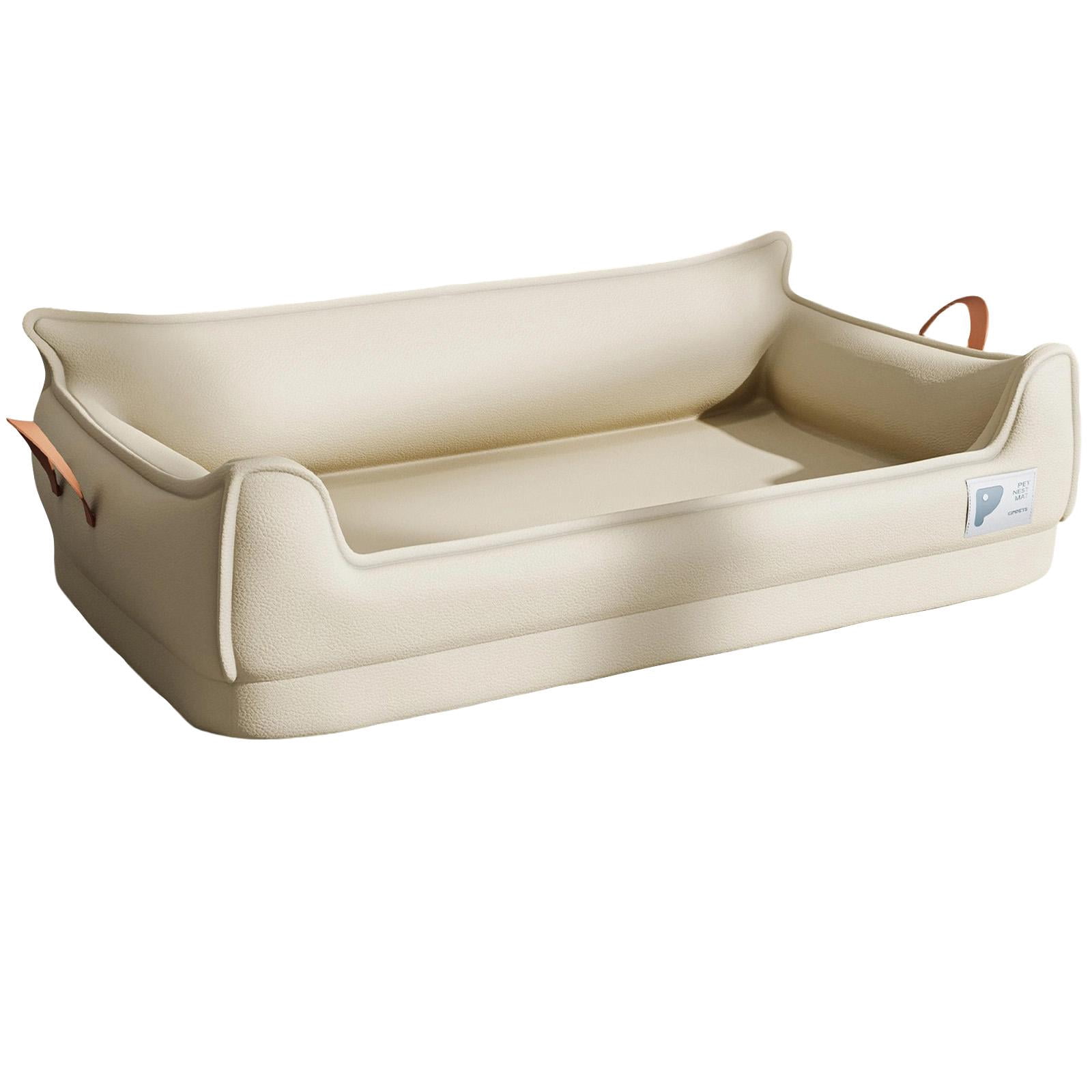 Dog Bed, Waterproof Beige, All Seasons Use, 1 Pack, for Small Medium Large Dogs