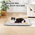 thumbnail image 1 of Dog Bed for Crate Washable, 42X28 In, Plush Padding, Light Gray, Indoor Holding, Medium Breed, 1 Pc, 1 of 5