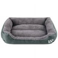 thumbnail image 1 of Dog Bed for Large Dogs, Washable Rectangle Sleeping Puppy Bed, 1 of 5