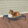 thumbnail image 1 of Dog Beds Blue Chew Resistant Elevated Pet Cots Cold and Heat Protection 4 Sizes (Medium - 30" x 24"), 1 of 1
