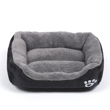 Dog Beds for Medium Dogs Cats - Indoor Puppy Bed for Medium Large Cat Washable, Rectangle Cuddle Pet Bed with Anti-Slip Bottom