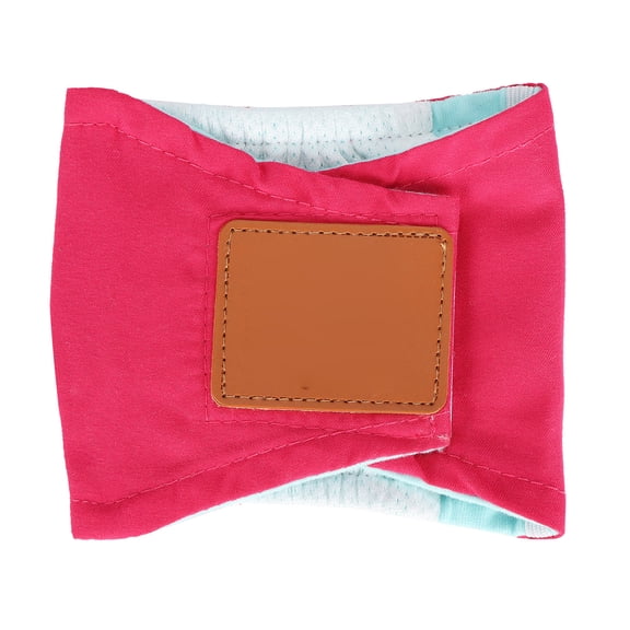 Dog Belly Wrap, Wide Use Dog Anti-Harassment Pants  For Elderly Dogs Red S