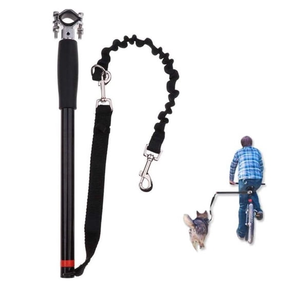 Dog Bike Attachment Leash Hand Dog Exerciser Leashes for Training Jogging Safe Cycling with Pets