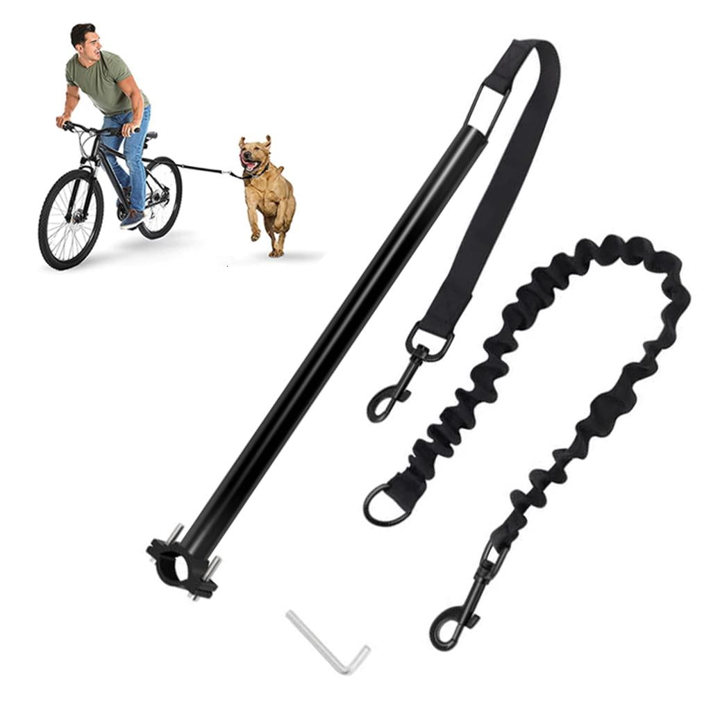 Dog Bike Leash Attachment Hands Leash Quick Release Dog Exerciser Absorbing Pull Strength
