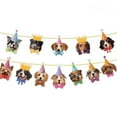 thumbnail image 1 of Dog Birthday Banner Decorations For Party Supplies Universal Paper Flags Banners & Accessories Festive Celebration A, 1 of 4
