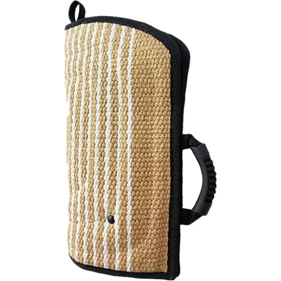 Dog Bite Sleeve Training Protection: Dog Training Arm Bite Sleeve 19.68"(50cm) 11.8"(30cm) Training Tug Toy, Jute Agility Training Equipment for Medium to Large Dogs