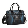thumbnail image 1 of Dog Black Cooler Bag Lunch Bag Soft Cooler Cooling Tote Insulated Lunch Box for Adult Men Women, 1 of 6