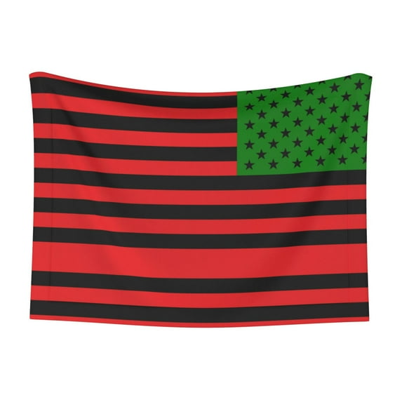 Dog Blanket America Flag - Red Black And Green Soft Dog Blankets for Small Medium Dogs Pet Cat Puppy Blanket Mat Cover