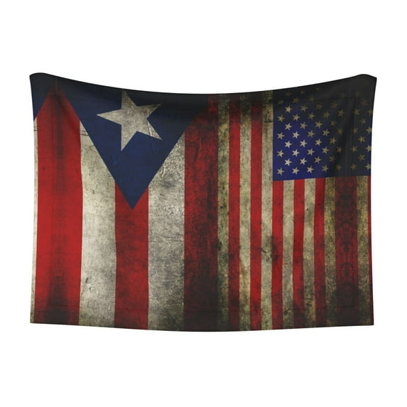 Dog Blanket America Puerto-Rico-Flag Soft Dog Blankets for Small Medium Dogs Pet Cat Puppy Blanket Mat Cover