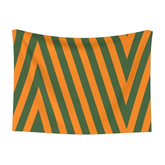 Dog Blanket Orange Green Stripe Soft Dog Blankets for Small Medium Dogs Pet Cat Puppy Blanket Mat Cover
