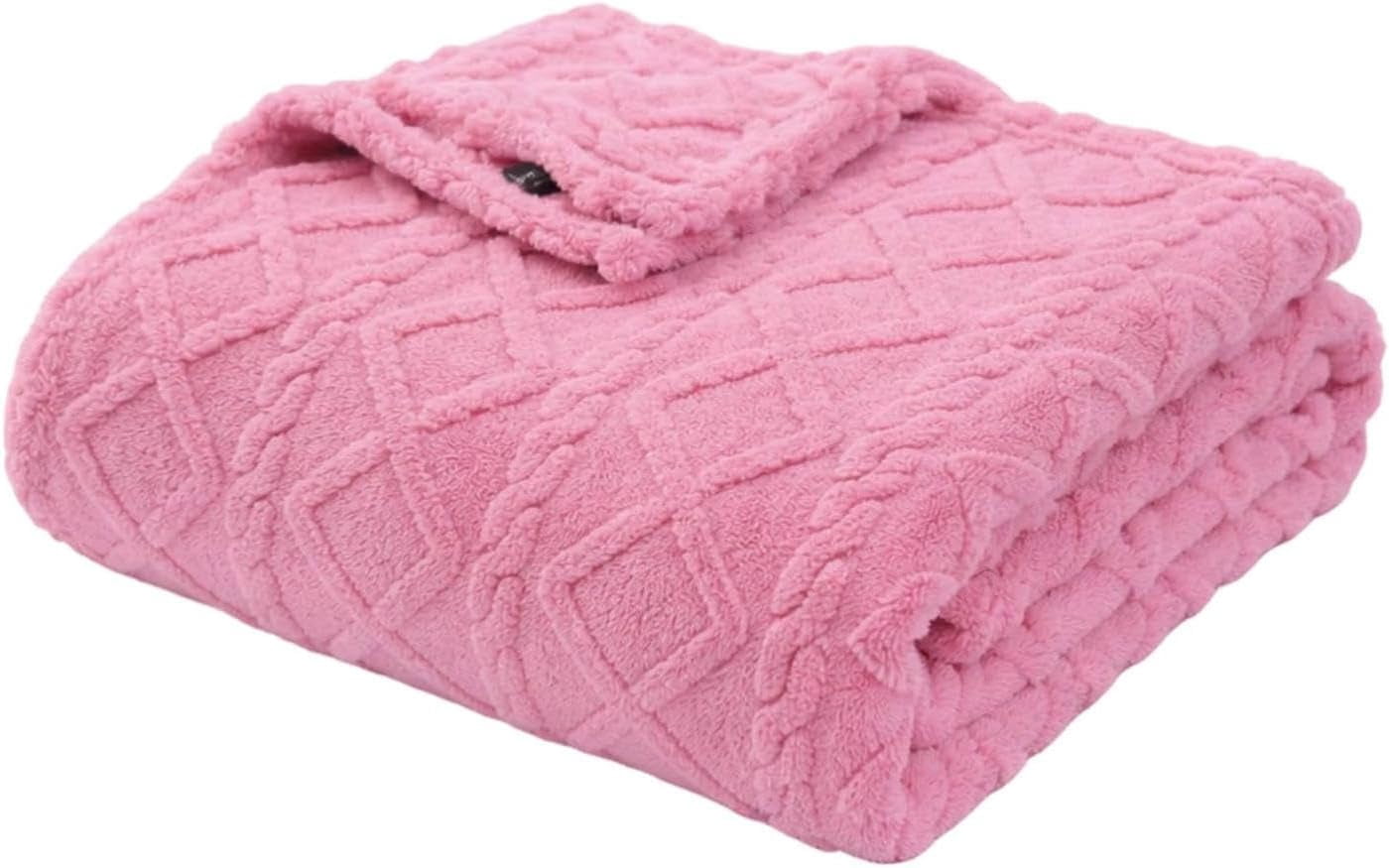 Dog Blanket, Polyester with Cable Knit, Machine Washable