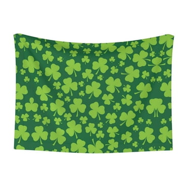 Dog Blanket Shamrock Clovers Soft Dog Blankets for Small Medium Dogs Pet Cat Puppy Blanket Mat Cover