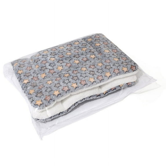 Dog Blanket Super Soft Furry Warm Fleece Flannel Star Print Pet Blankets Machine Washable for Small Medium Large Dog
