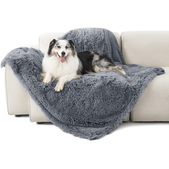 Dog Blanket Waterproof Padded Kennel Mat with Fleece Warmth for Dogs – Soft, Durable, Easy-Clean Pet Travel and Home Blanket
