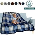 thumbnail image 1 of Dog Blanket Waterproof Pet Blanket for Bed Couch Sofa Car, Super Soft and Warm Blanket for Dogs Cats, 50x60 Inches, 1 of 6