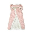 thumbnail image 1 of Dog Blanket for Small Dogs Washable Cape Robe with Hood, Ultra-Soft Warm Wearable Sleeping Blanket, Pet Clothing for Small Dogs, 1 of 2