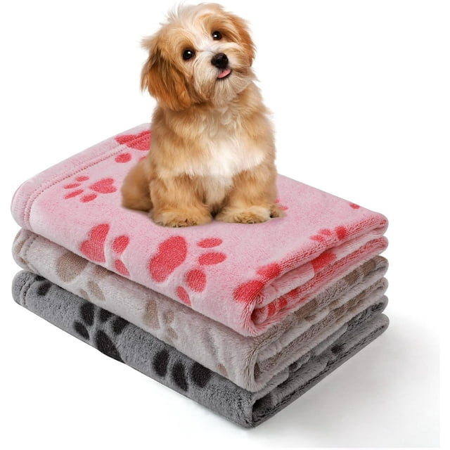 Dog Blankets for Large Dogs, Soft Fleece Dog Blanket Fluffy Pet Blanket