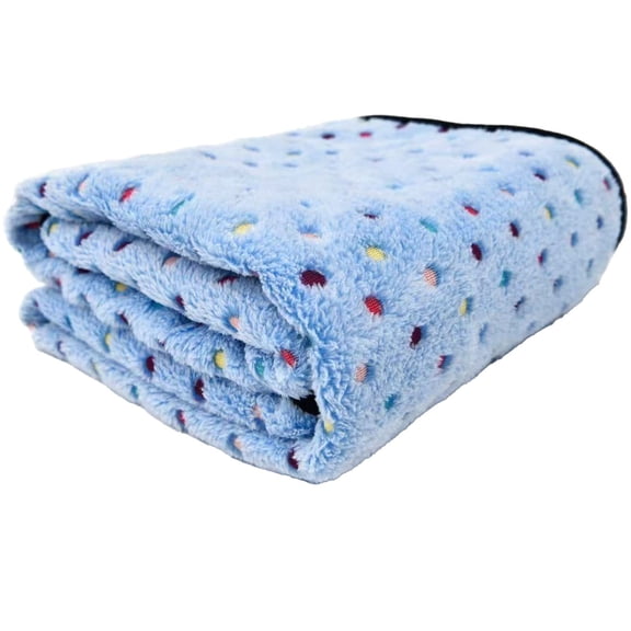 Dog Blankets, Pet Blanket, Super Soft Cute Dot Pattern Pet Blanket Flannel Throw for Dog Puppy Cat